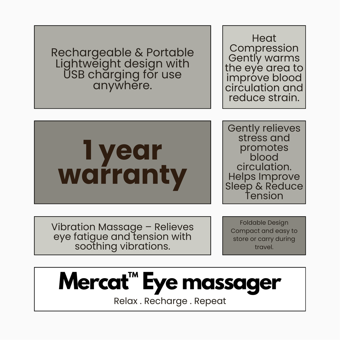 Mercat™ Eye massager