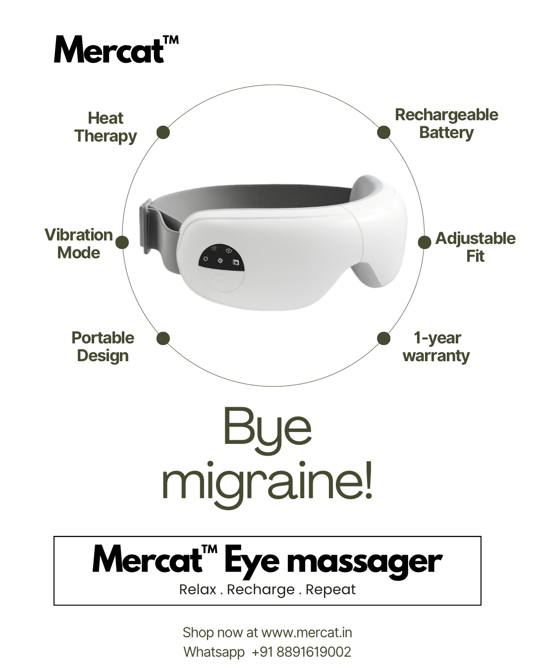 Mercat™ Eye massager
