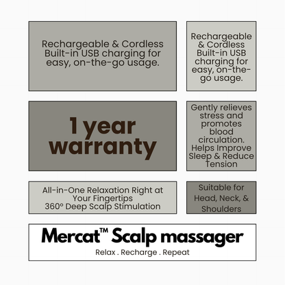Mercat™ Scalp Massager